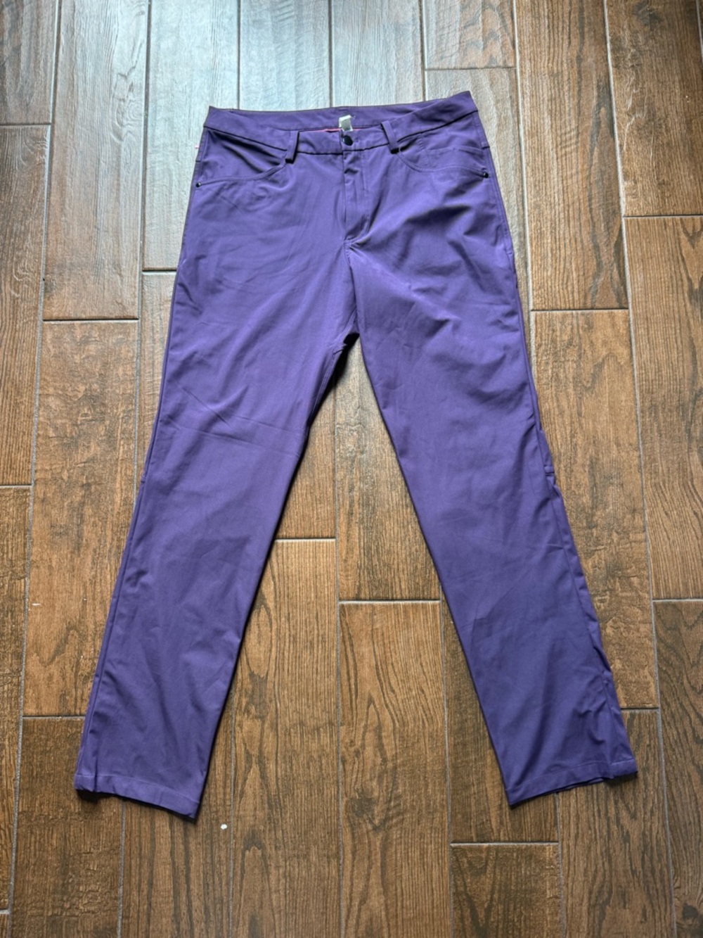 Lululemon Mens ABC Pant PurpleSize 36 GUC 33 Inseam